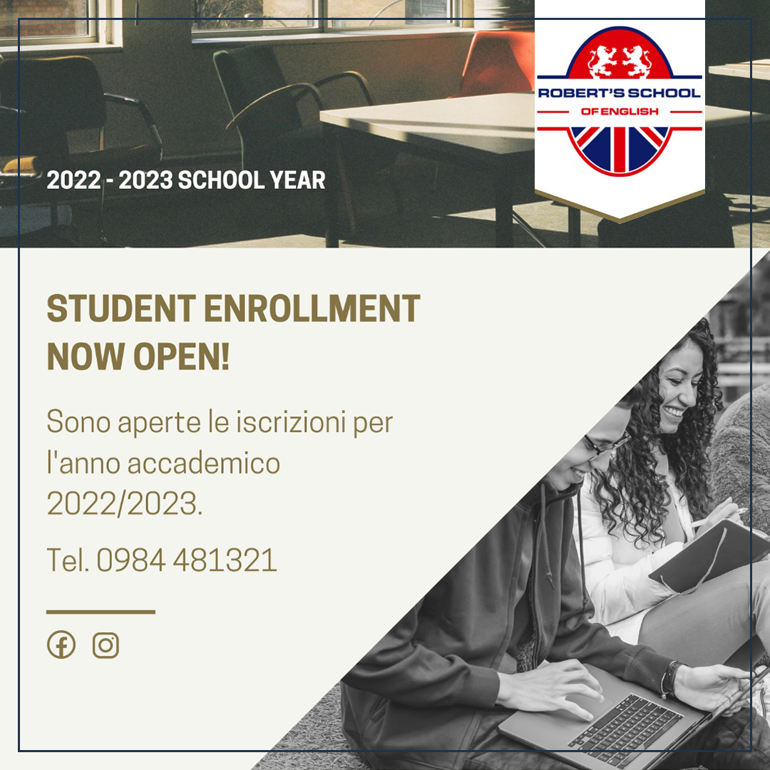 Aperte le iscrizioni ai Corsi di Inglese 2022/2023